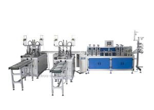 Quality Fully Automatic High Speed Disposable Face Mask production line (1 body+2 earloop) wholesale