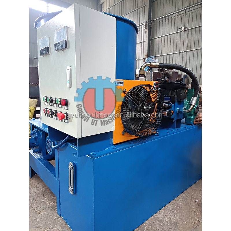 Hydraulic Sawdust Briquetting Press Machine Consumption Sawdust Pellets Making Machine