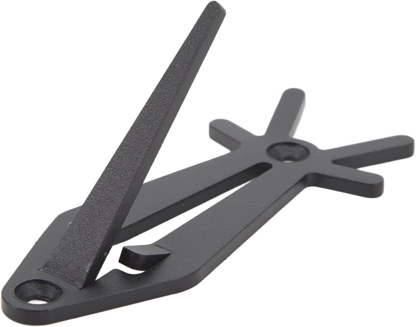 Easy to Install European Mount Skull Hanger for Indoor and Outdoor Display Black Finish