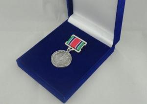 Quality Zinc Alloy 3D Custom Medal Awards With Antique Silver Plating wholesale