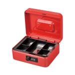 Colored Metal Cash Box Coin Storage Safe Security Box Holder Suitcase With