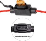 12/24/32V Water Resistant Mini Automotive Fuse Holder