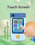 Rotatable Childrens Pink Camera Toys Smart Phone For 3 Year Olds