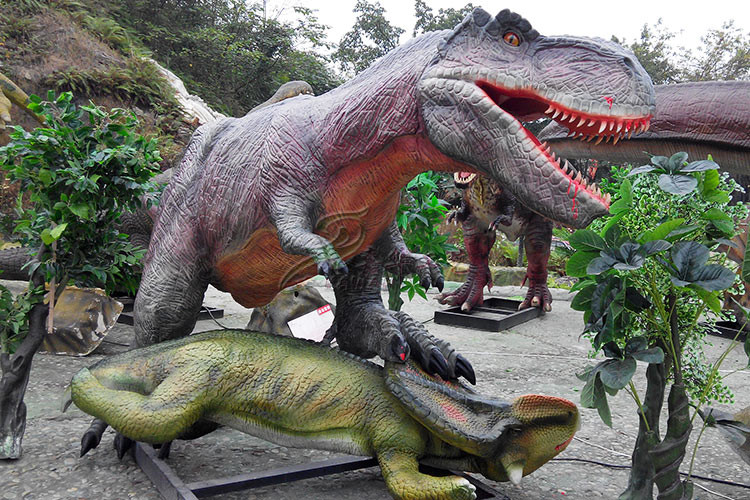 Realistic Animatronic Tytannosaurus With Sounds For Dinosaur Park