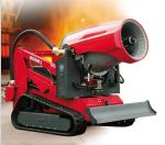 2660kg Elevating Exhausting Fire Fighting Robot Car Robotic Fire Fighting