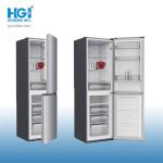Frost Free French Style Four Door Bottom Mount Refrigerator Silver