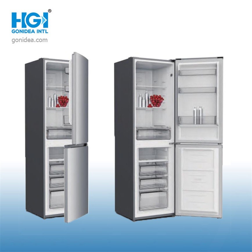 Mini Upright Electric Control No Frost Freezer Refrigerator For Home