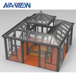 Prefabricated 10 X 12 Sunroom Modern Four Seasons Patio Enclosures