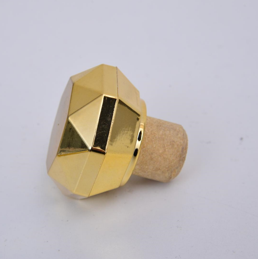 Non Spill 700ml T Shape Synthetic Cork Stopper For Custom Wine Bottle
