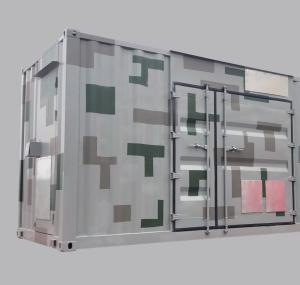 Quality Specialized Storage Units Military Container Carbon Steel Q235B Material wholesale