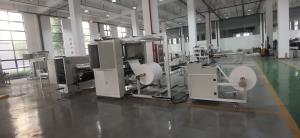 Quality 10 - 20pleats/min Glass Fiber Pleating Machine 220V / 380V HEPA Filter Making Machine wholesale