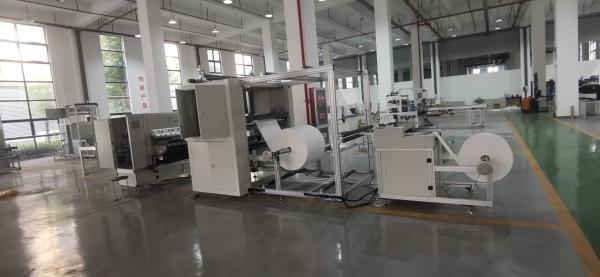 10 - 20pleats/min Glass Fiber Pleating Machine 220V / 380V HEPA Filter Making