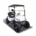 Small White Electric 2 Seater Golf Cart Customization