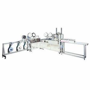 Quality Auto Face Mask Production Line , Disposable Face Mask Machine High Productivity wholesale