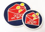 Vintage Trucker Hat Patches Diamond Shape Twill Embroidered Emblems