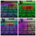 Professional LED DJ Stage Dance Floor , 3D LED Video Dance Floor