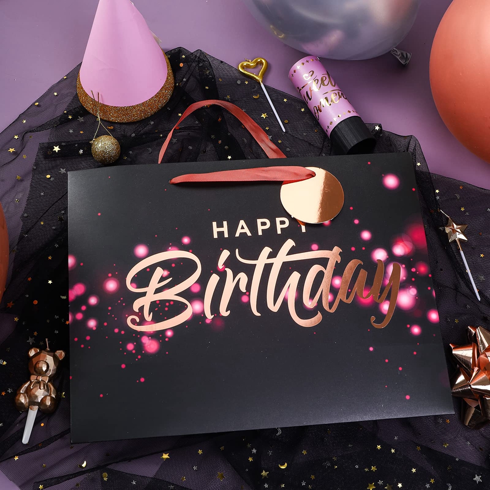 Folding Paper Bag for Birthday Decoration Party at Competitive and Folding Style