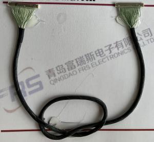 Quality 400mm Radio LVDS Wire Harness , Awg42 LCD Wire Harness wholesale