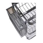 33CM Dish Drying Rack Stainless Steel 201 Drainboard Utensil Holder For Plates