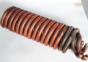 Quality Waste Heat Recovering Finned Tube Coils in Domestic Water Boilers C12000 / C12200 wholesale
