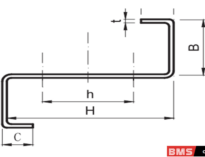 22 Station Thickness 2.5mm 3.0mm Purlin Roll Forming Machine