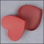 Luxury Hard Fancy Gift Boxes Heart Shaped For Valentines Chocolate And Sweet