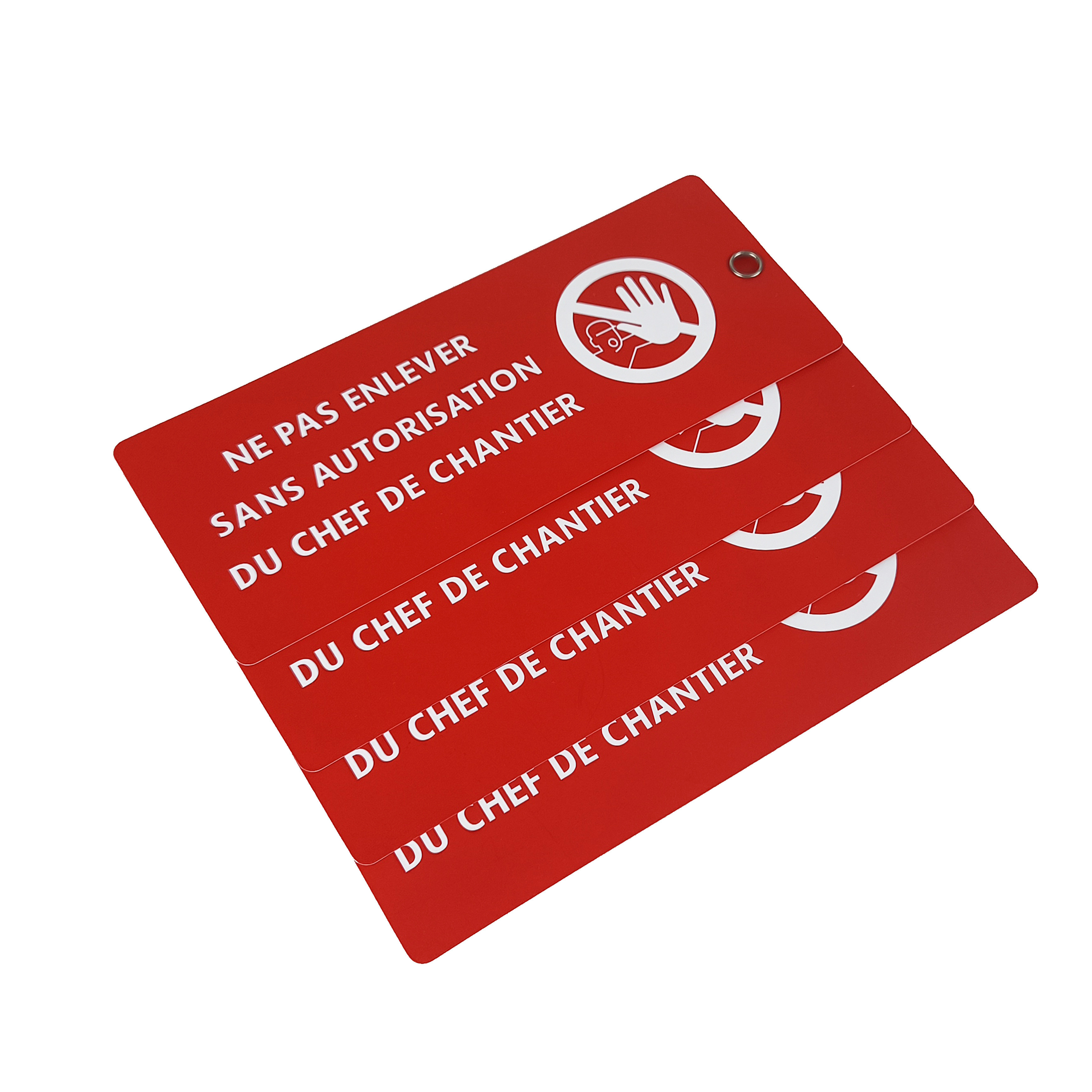 Waterproof Custom Pensonal Items Plastic Safety Tag Identicication Tag