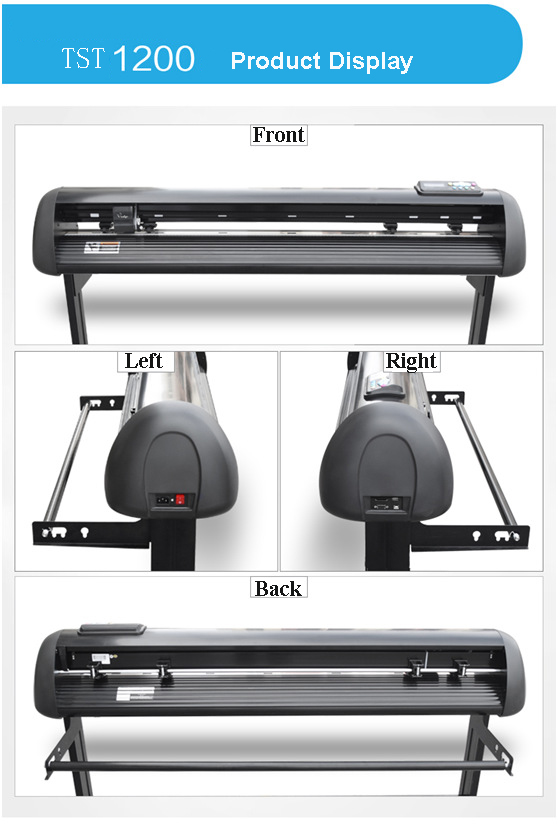 120CM Width Graph Cutter Plotter Vinyl Cutting Plotter With Contour Cutting Function