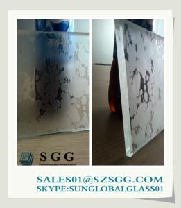 Quality frosted patterned glass 6mm with good price wholesale