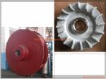 Red Yellow Color Horizontal Slurry Pump Parts Of Centrifugal Pump Long Lifespan