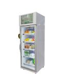 Remote Control Vegetable Smart Vending Fridge With Card Reader