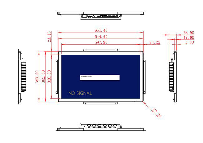 27-Inch Monitor for Smart City Applications and Control Centers