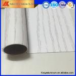 12.7 Inches Holes Matte Round Aluminum Tube Profiles OEM