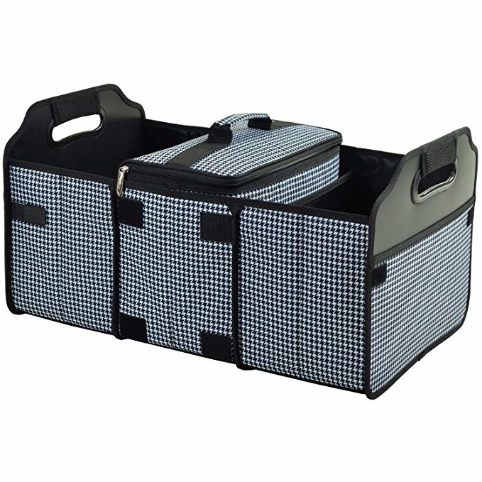 Stylish Car Trunk Organizer Bag / Auto Trunk Storage Containers Eco Friendly