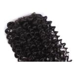 Brazilian Kinky Curly 4x4 Lace Closure Virgin Hair Bundles For Black Woman