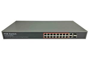 Quality POE-S2216GFB (16FE+2GE+2GE SFP) 16 Port 100Mbps IEEE802.3af/at PoE Switch 300W Built-in Power Supply (Newly Developed) wholesale