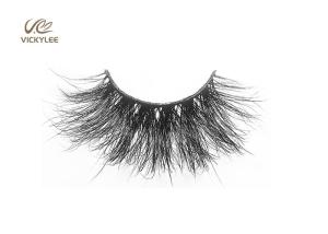 Quality Multilayer Mink Hair Material 27MM 7D Volume Lashes wholesale