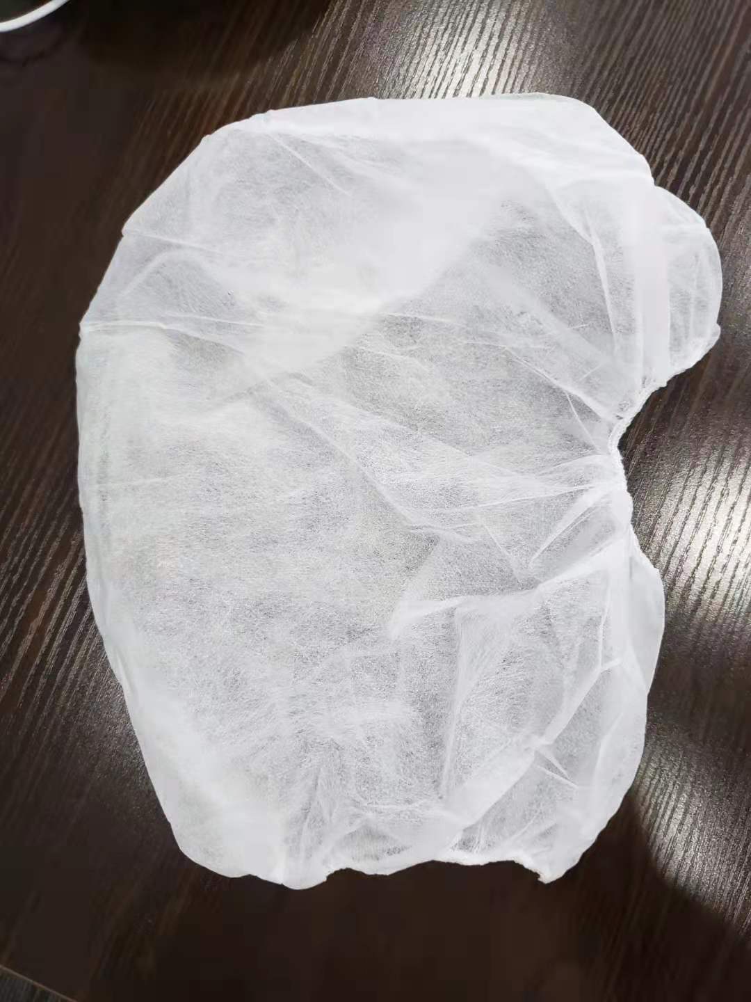 Factory supply Disposable face hood cover pp non-woven disposable space caps used in Hospital Food Industry