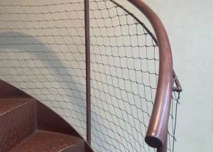 Quality 30cm*30cm Stainless Wire Mesh 316 Rope Net Fence For Staircase wholesale