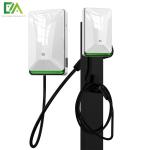 7KW 11KW 21KW Pearl White Column / Floor Type Single Gun Electric Vehicle AC
