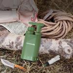 ABS Camping Water Filter Pump 0.01 Micron Outdoor Hand Pump Water Filter