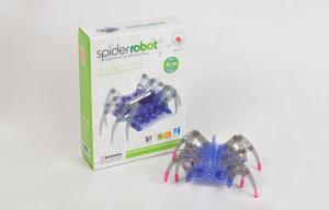 Quality Blue Intelligent Spider Robot DIY Educational Toys For Kids wholesale