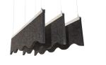 Suspended Sound Proof Pet Acoustic Ceiling Board Polyester