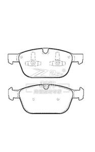 Quality 30793943 Volvo Xc60 Front Brake Pad Replacement Teves Braking System wholesale