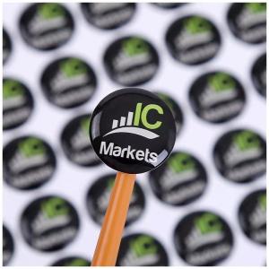 Quality PET Adhesive Epoxy Label Manufacturer Die Cut Stickers Domed wholesale