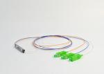 1x2,1x4,1x8,1x16,1x32,1x64,1xN,2xN Steel Tube SCAPC Fiber Optic Splitter