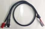 PVC Black 12V Wiring Harness Alkali Resistance / Oil Resistance