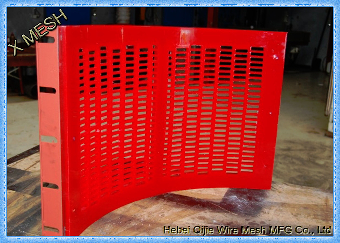 25mm Mining Screen Mesh , Polyurethane Screen Mesh Yellow Fit Coal Industrial
