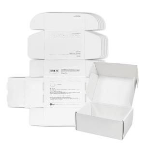 Quality Fashion Style Retangular Mailer Paper Box White Shoes And Clothing Shipping Boxes wholesale