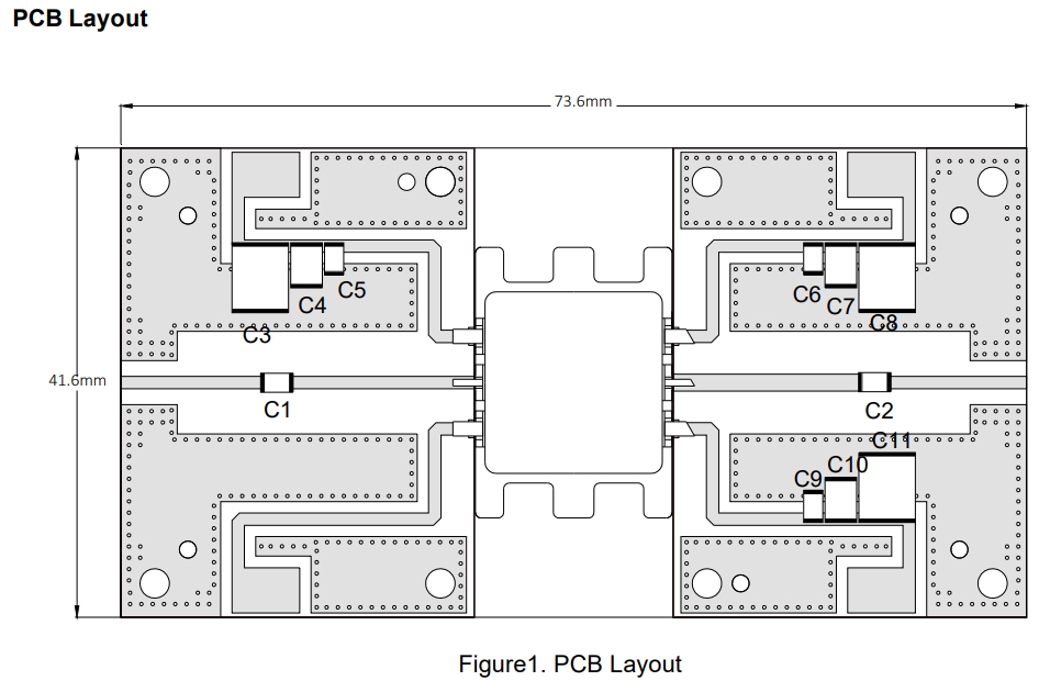 High Stability Microwave Power Amplifier Wide Bandwidth Capabilities 2.0-6.2GHz 28V